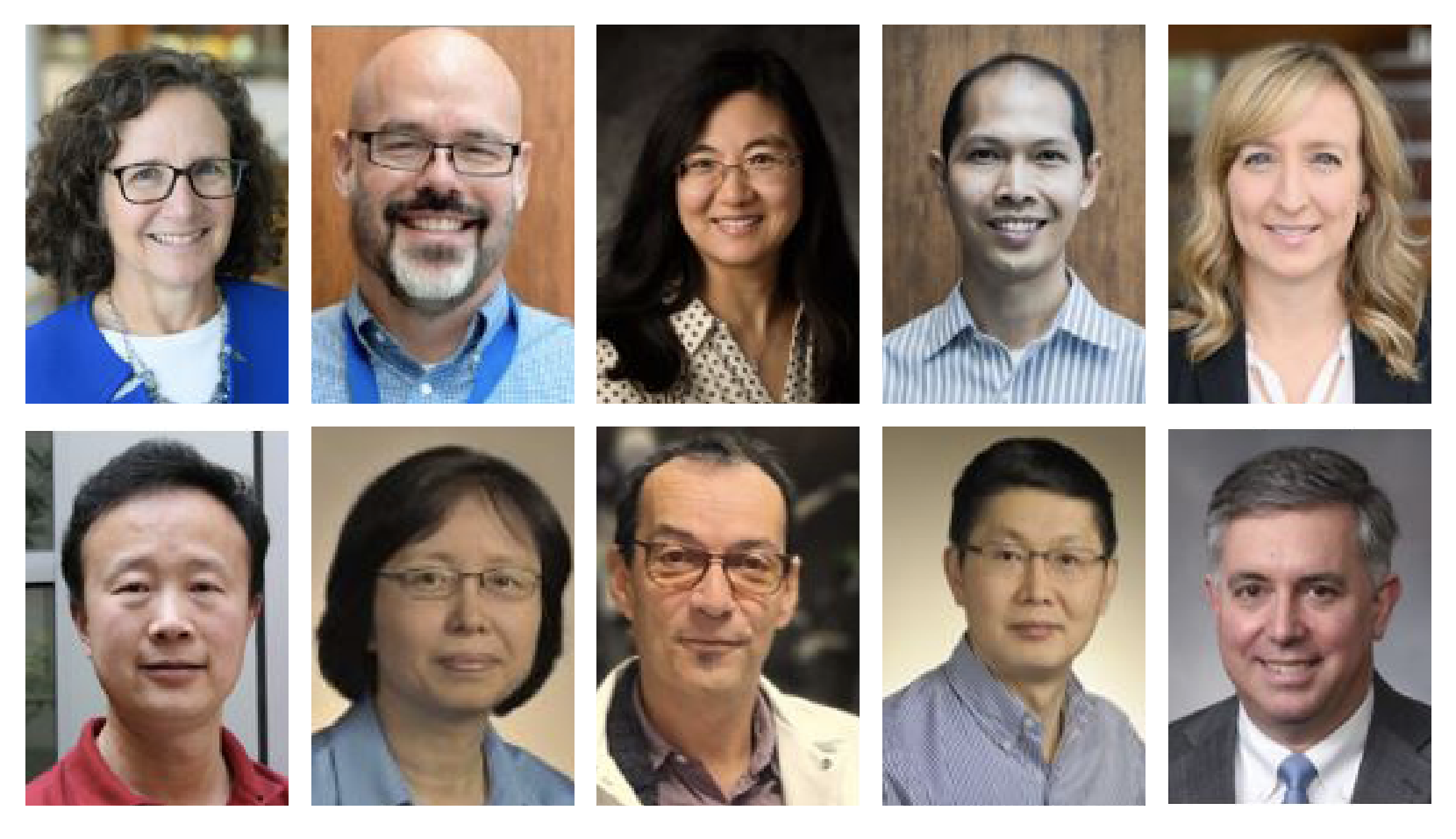 Headshots of all funding awardees