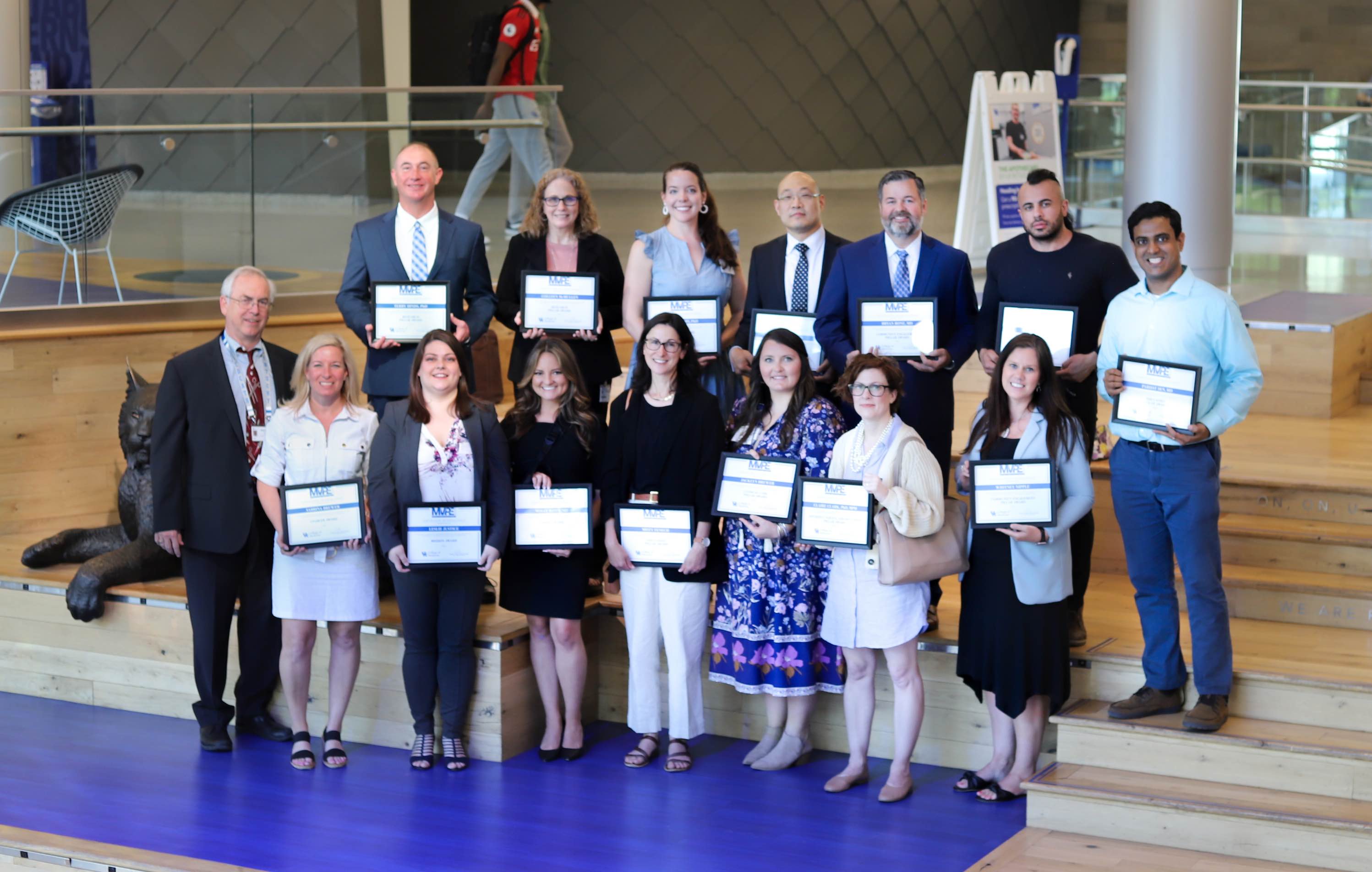Group of award winners