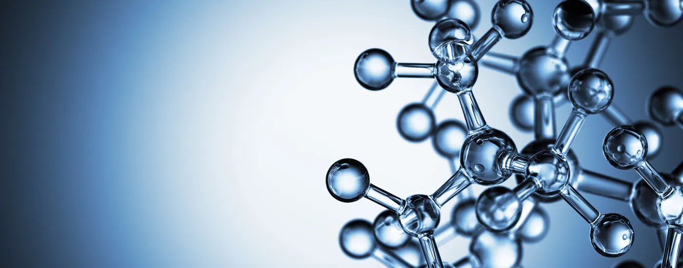 close up of an unknown molecule